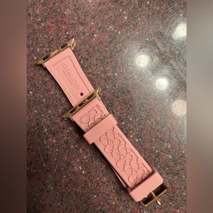 Coach Apple Watch Wrist Band - Brand New - 40mm - Pink, Rose Gold.
